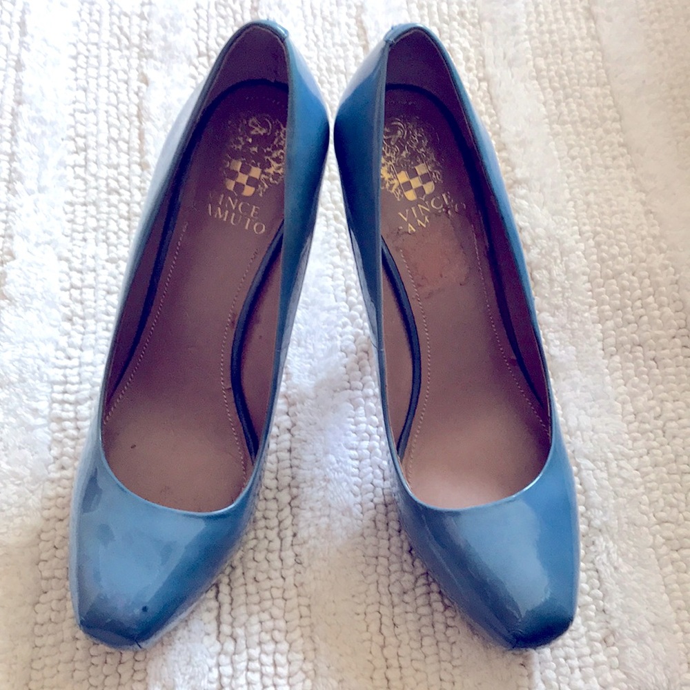vince camuto patent leather heels